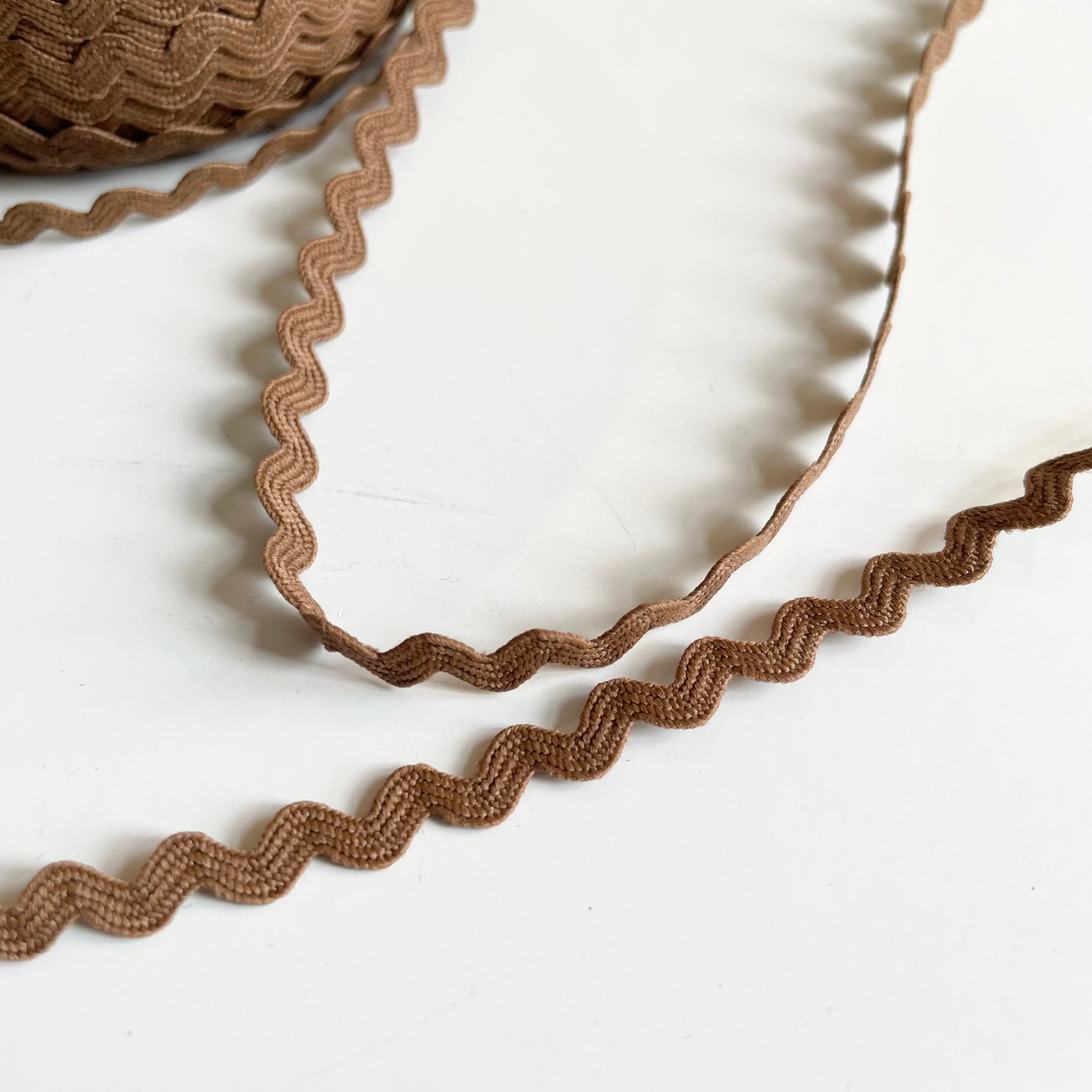 Ric Rac - Brown - 1/4"