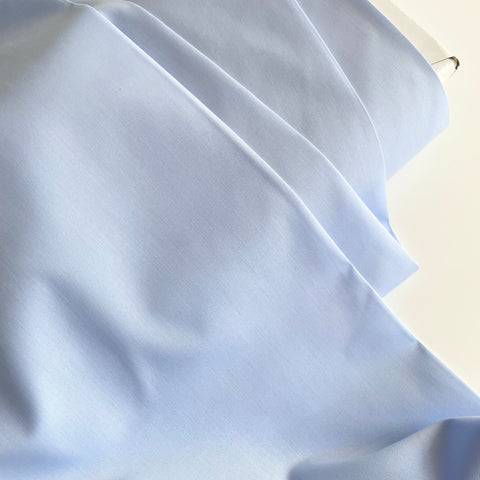 Antimicrobial Cotton Poplin - Sky Blue