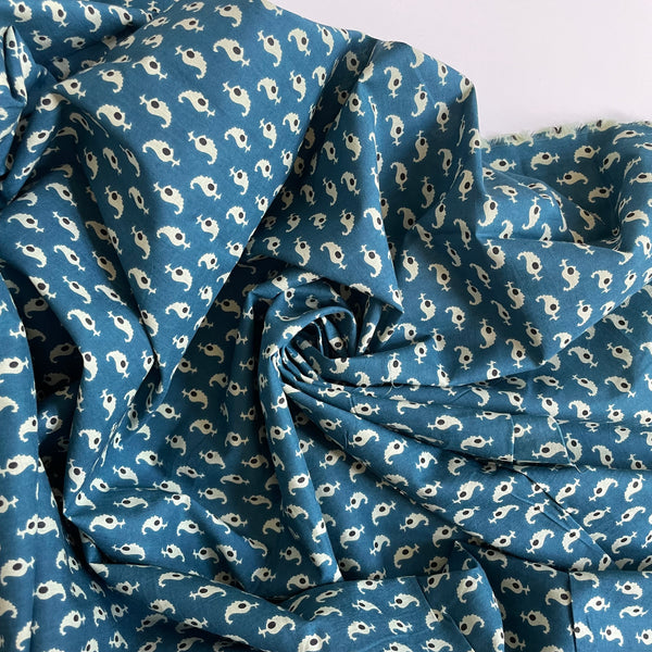 Merchant & Mills Organic Indian Cotton - Kali Cyan