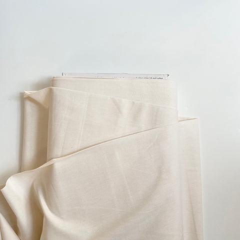 Cloud9 Organic Fabric : Cirrus Solids - Ivory