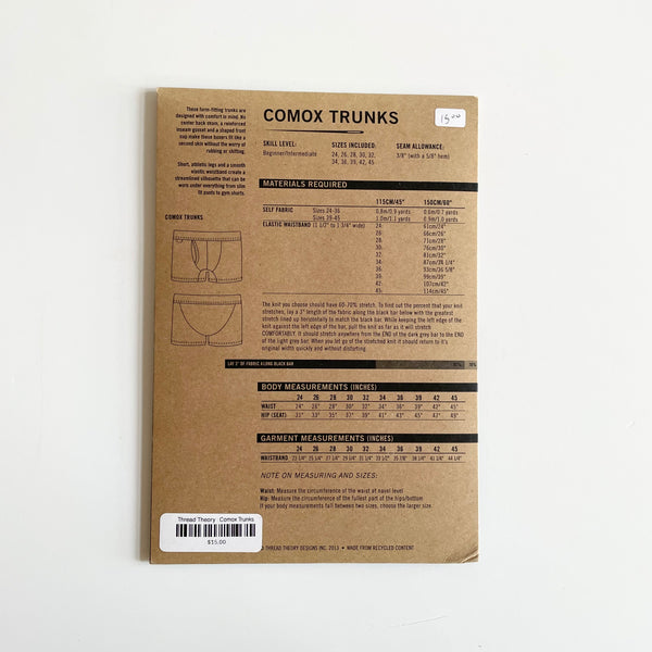 Thread Theory : Comox Trunks
