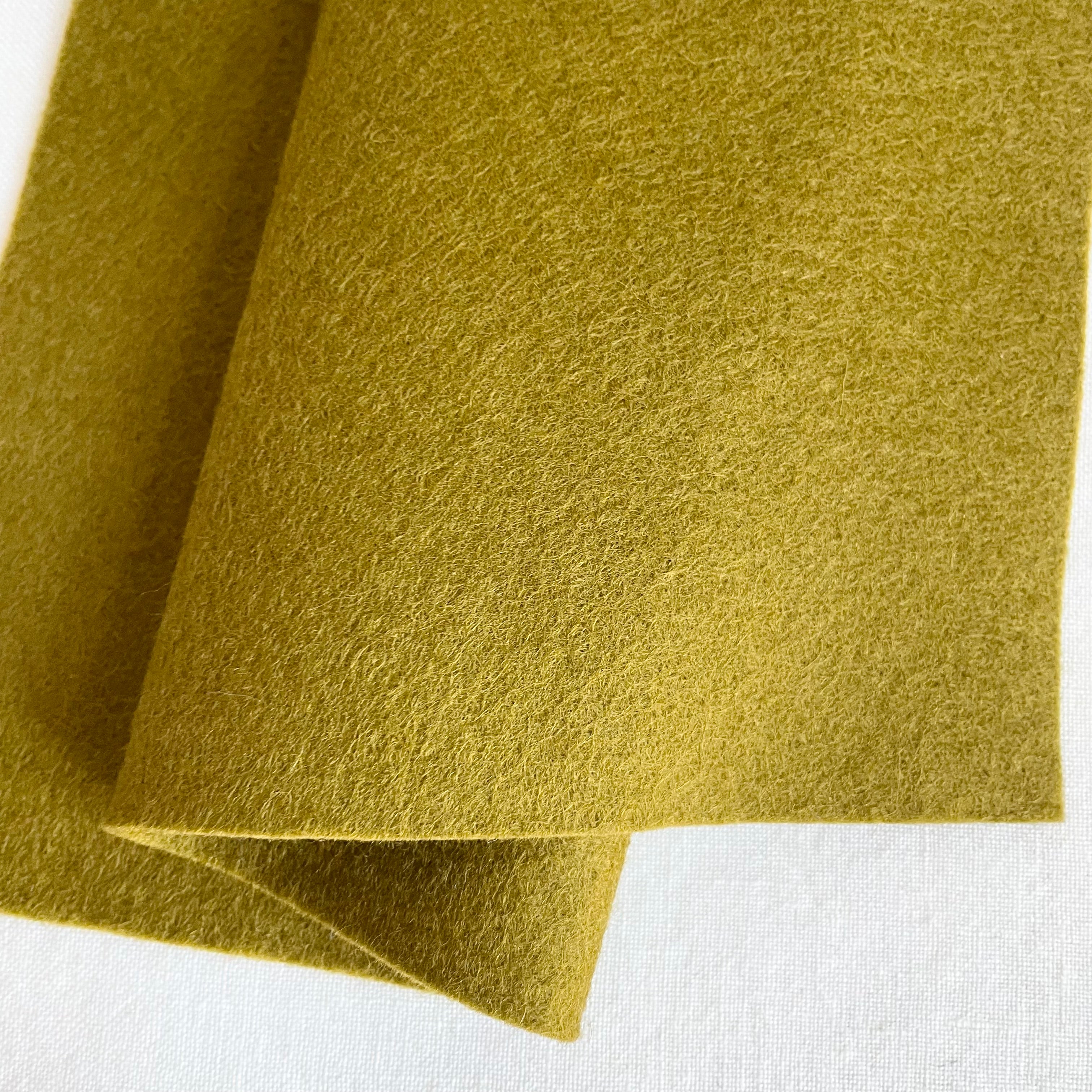 barefoot Wool Felt golden moss