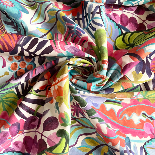 Liberty Fabrics Classic Tana Lawn : Jungle Trip A
