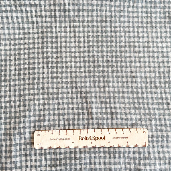 Gingham Linen - Green