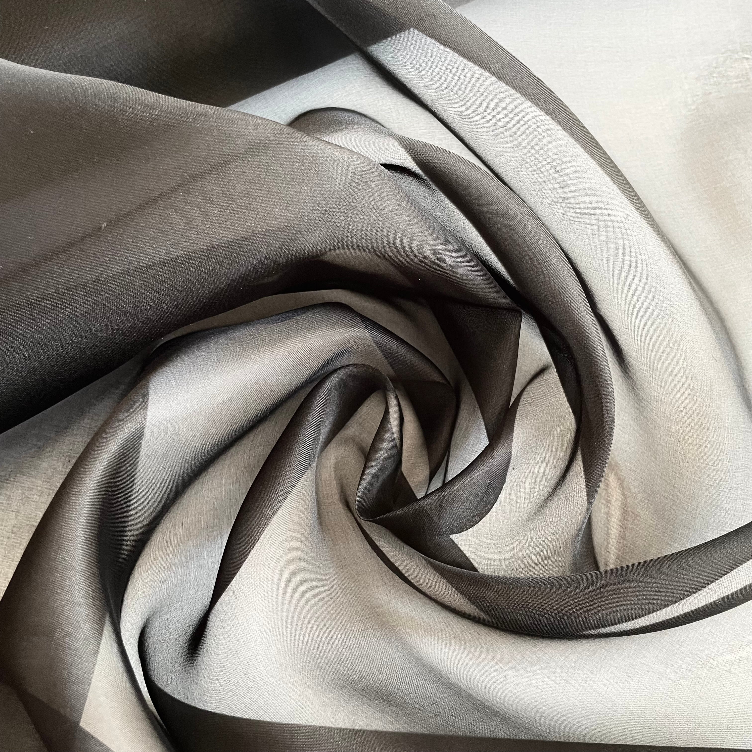 Silk Organza - Black