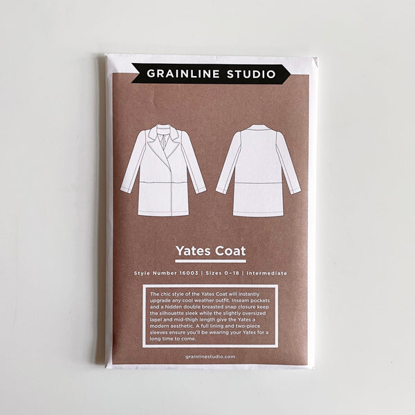 Grainline Studio : Yates Coat