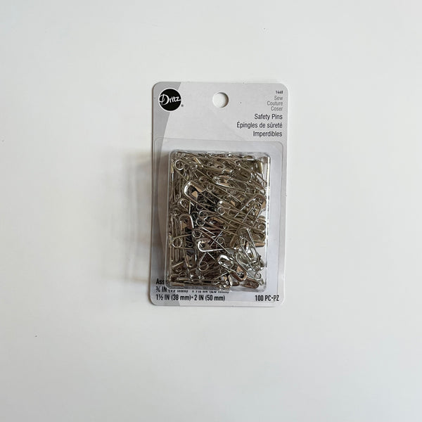 Dritz Safety Pins - 100 Pack Assorted