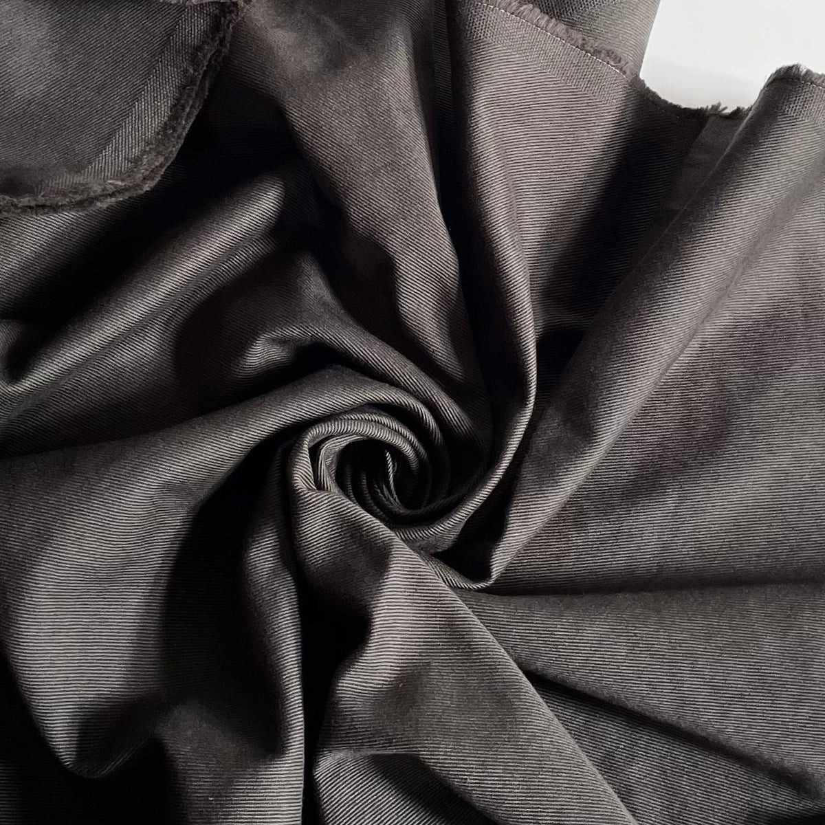 Cotton / Linen Twill - Charcoal