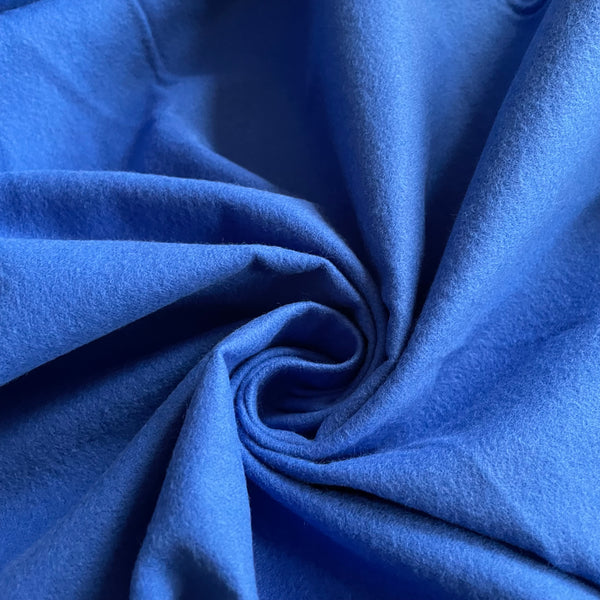 Robert Kaufman Solid Flannel - Ocean