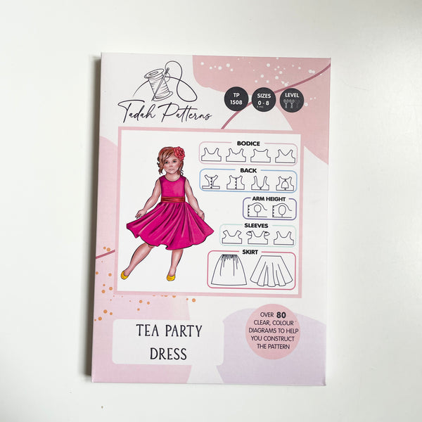 Tadah Patterns : Kids Tea Party Dress