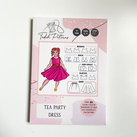 Tadah Patterns : Kids Tea Party Dress