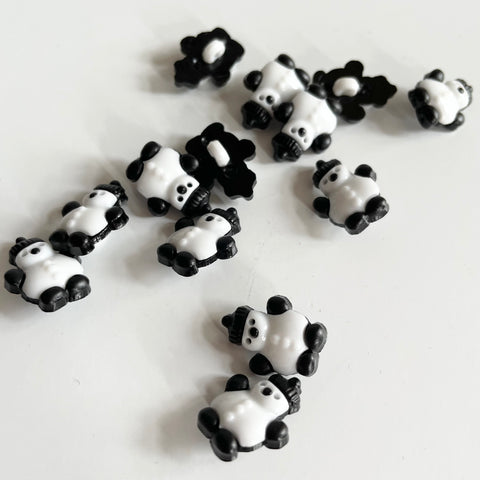 Snowman Plastic Shank Button