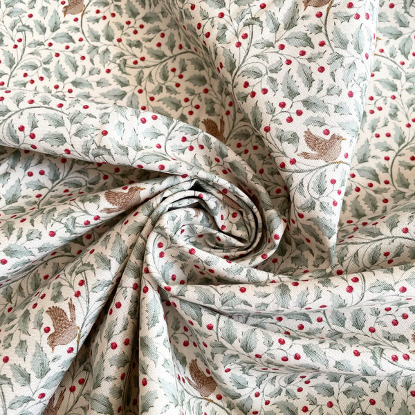 Tilda Fabrics : Merry Little Christmas - Holly Duckegg quilting cotton
