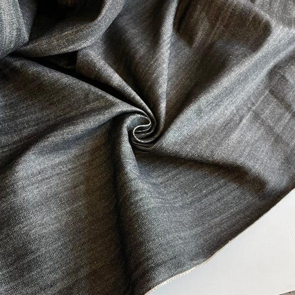 Cotton Yarn-Dyed Denim - Black