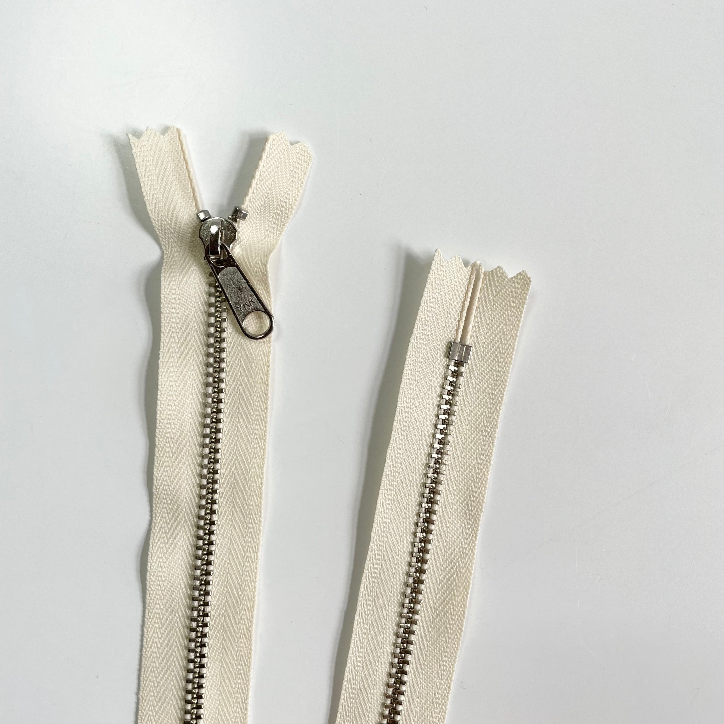 YKK Metal Long Pull Zipper - 24"