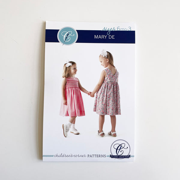 Children's Corner Patterns : Mary De sizes 6m - 3