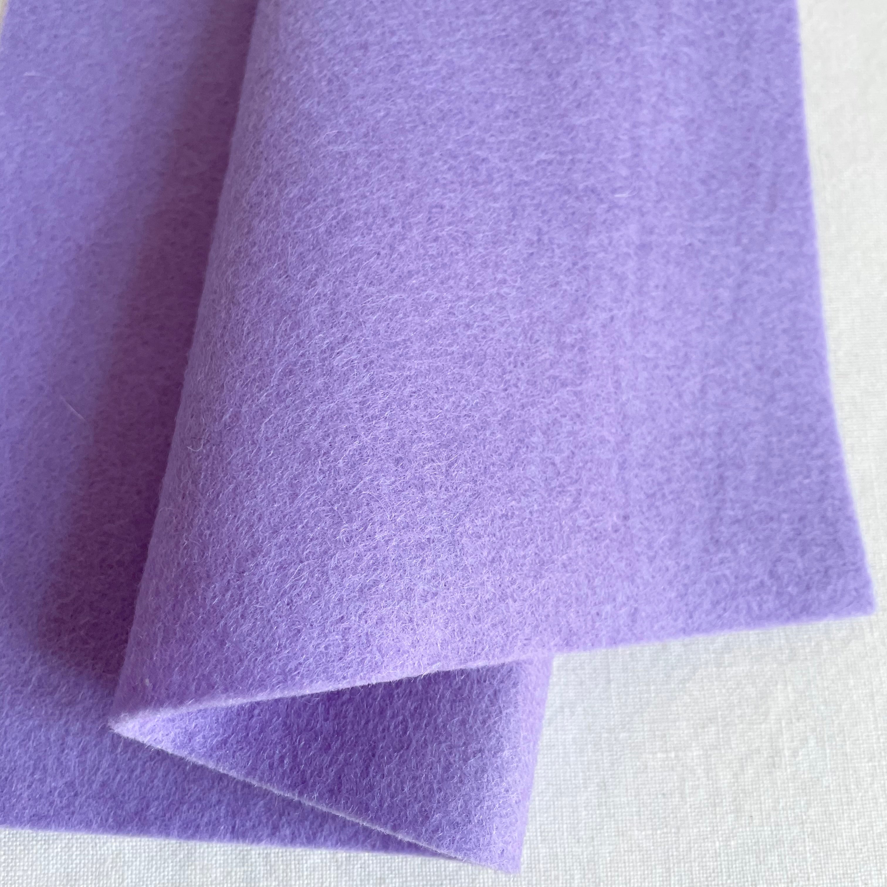 barefoot Wool Felt violet purple