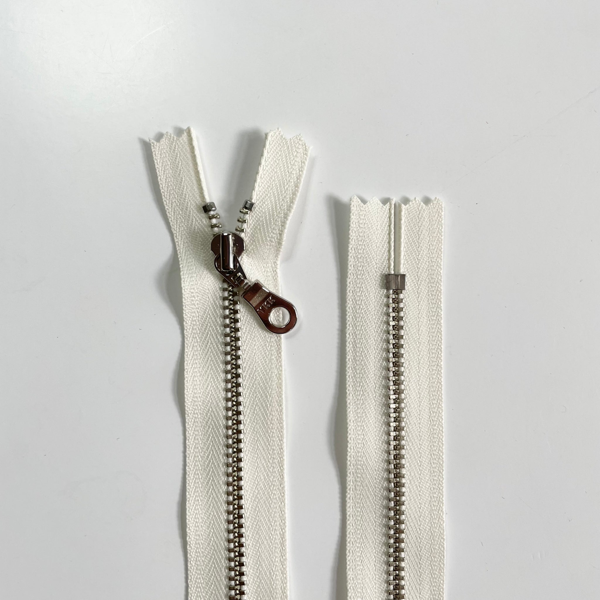 YKK Metal Donut-Pull Zipper - 12"