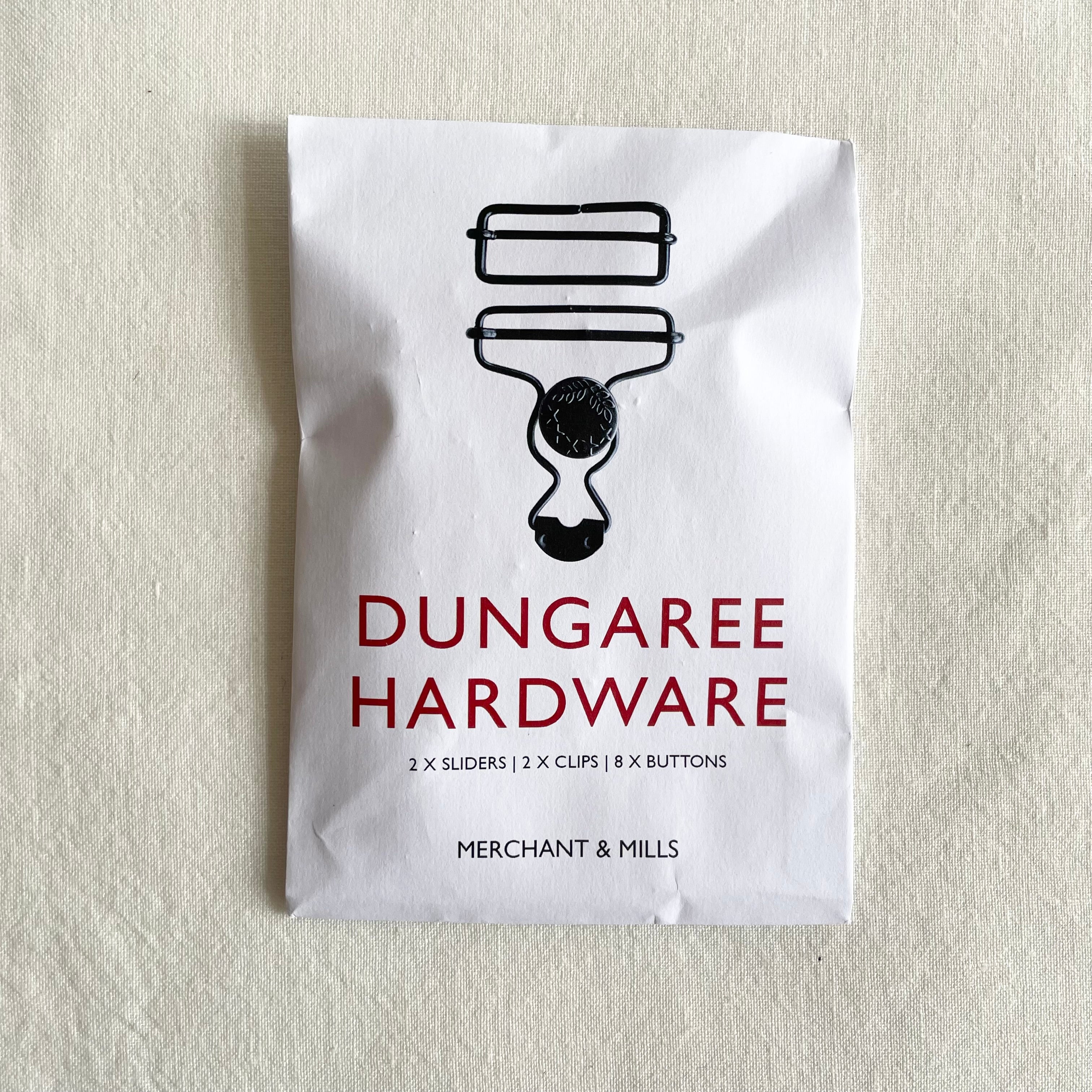 Merchant & Mills Dungaree Hardware Kit - Gunmetal