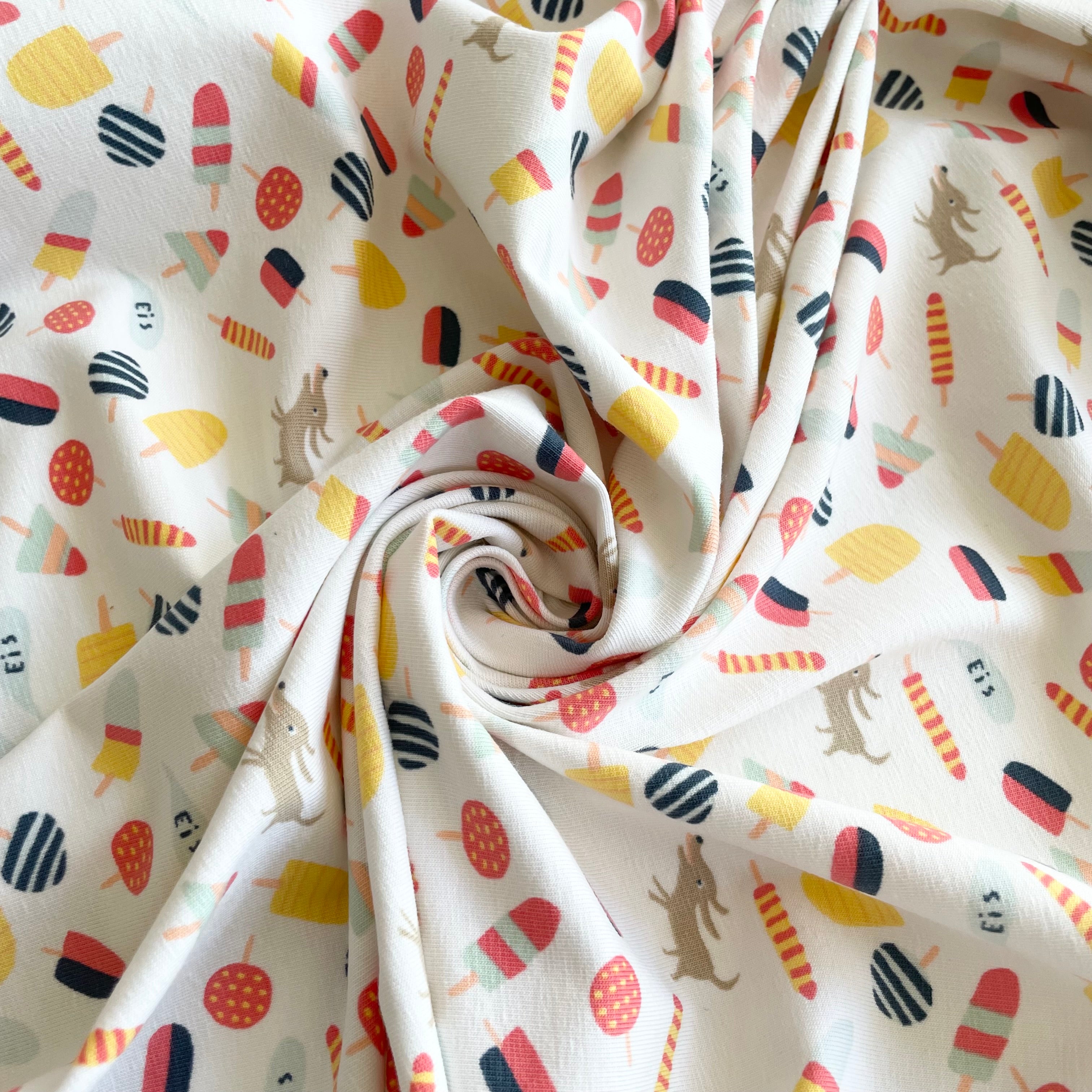 Organic Cotton Jersey - Ice Age