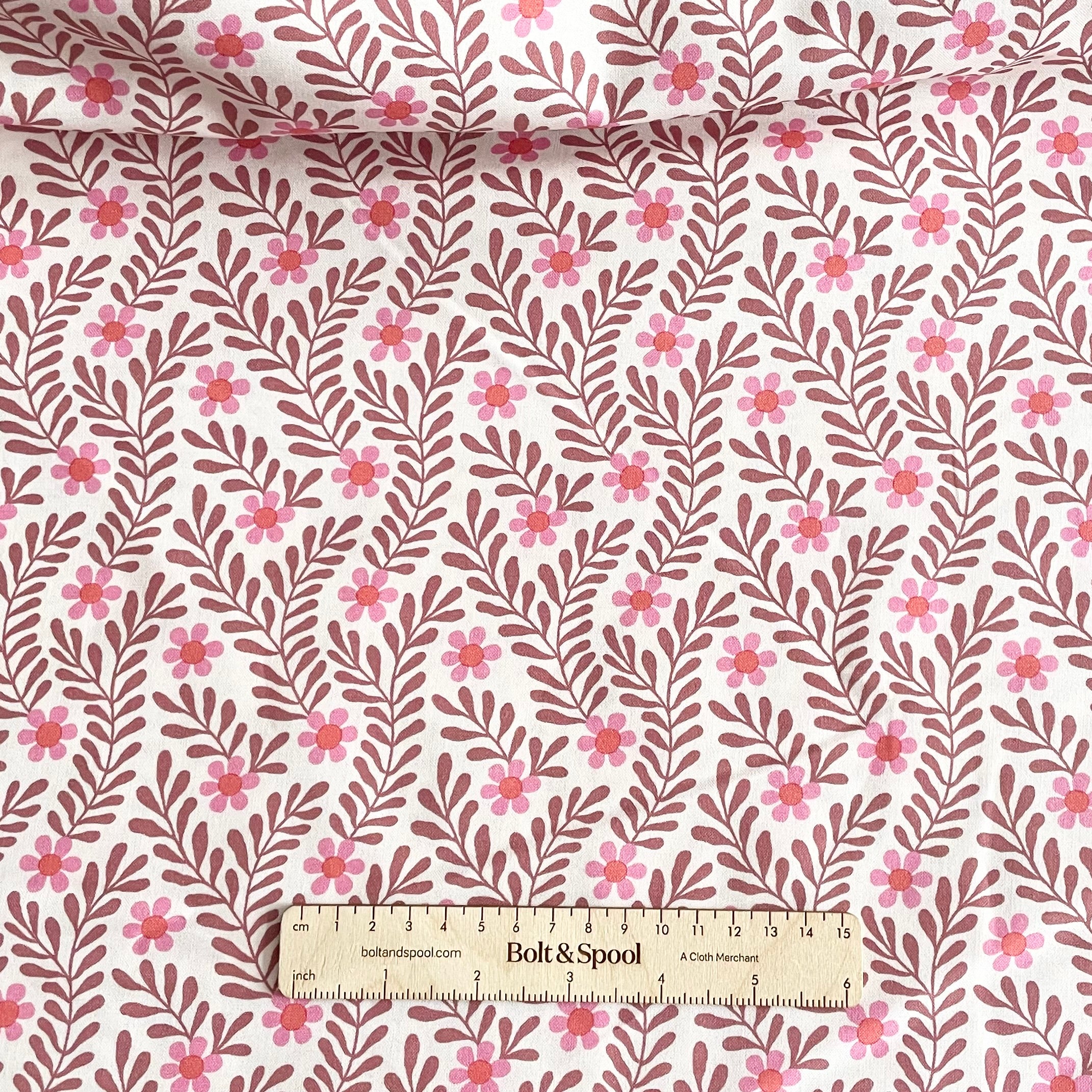 Cloud9 Organic Cotton : Cottage Blooms - Florets