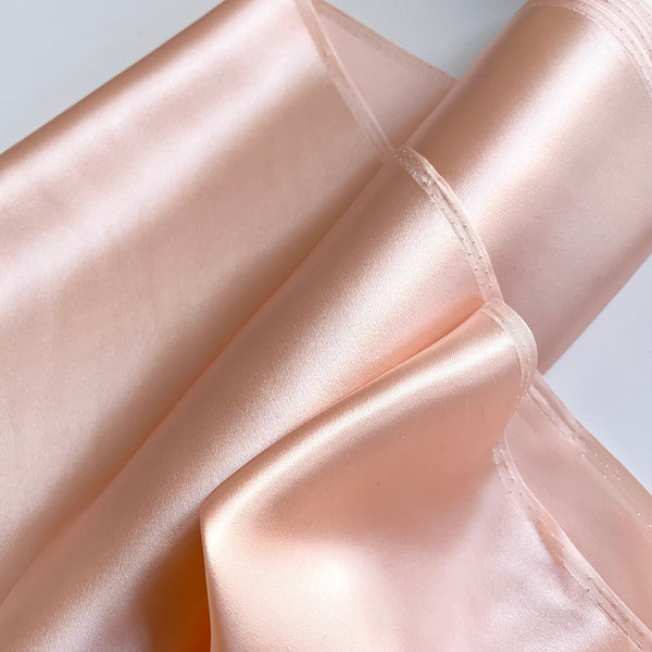 Silk Charmeuse - Light Peach