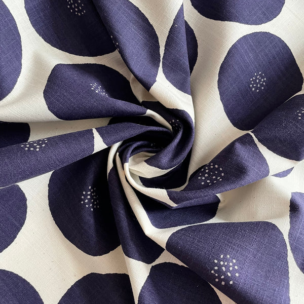 Kokka Muddy Works Canvas - AnPan Navy