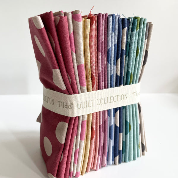 Tilda Chambray Dots Fat Quarter Bundle