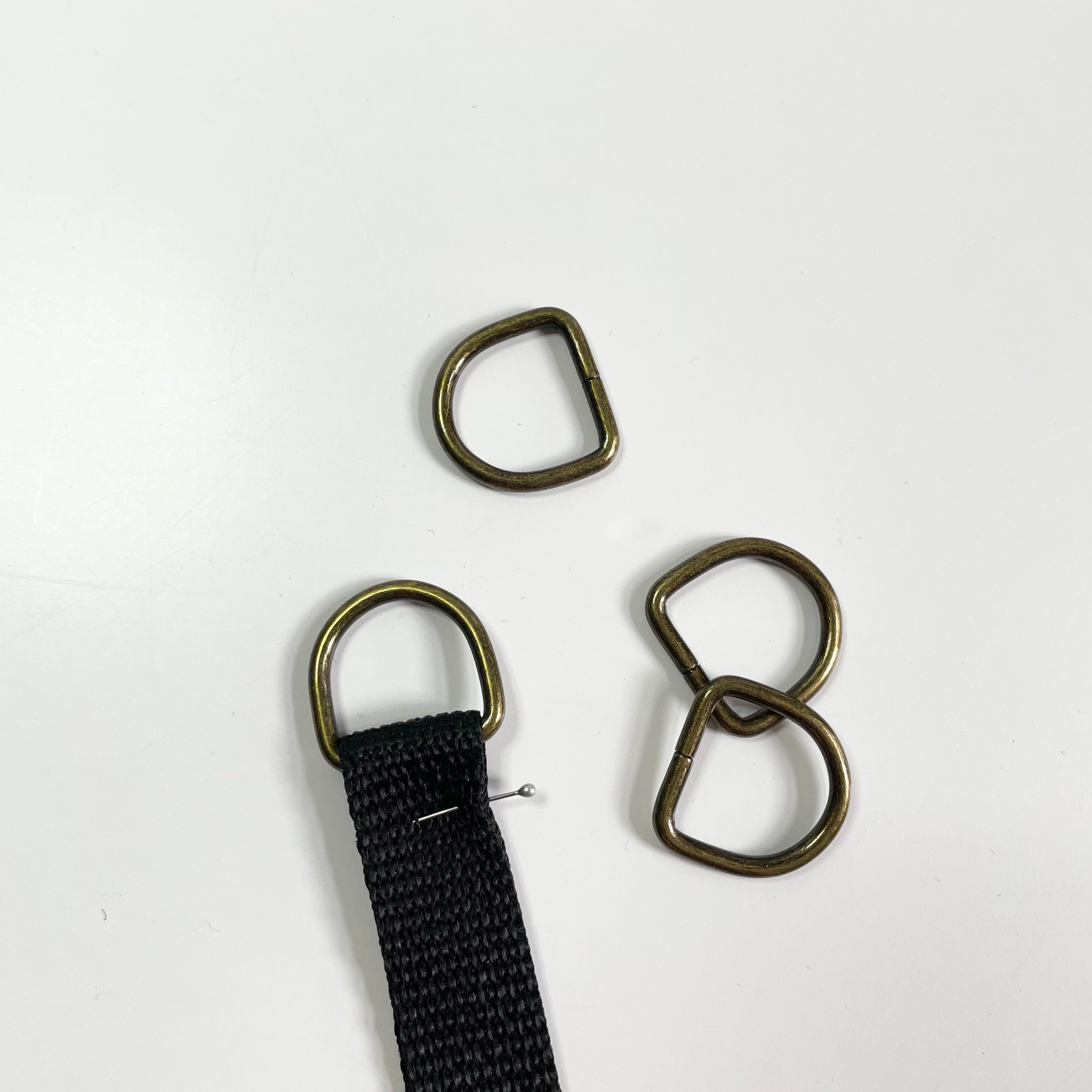 D Rings - Antique Brass