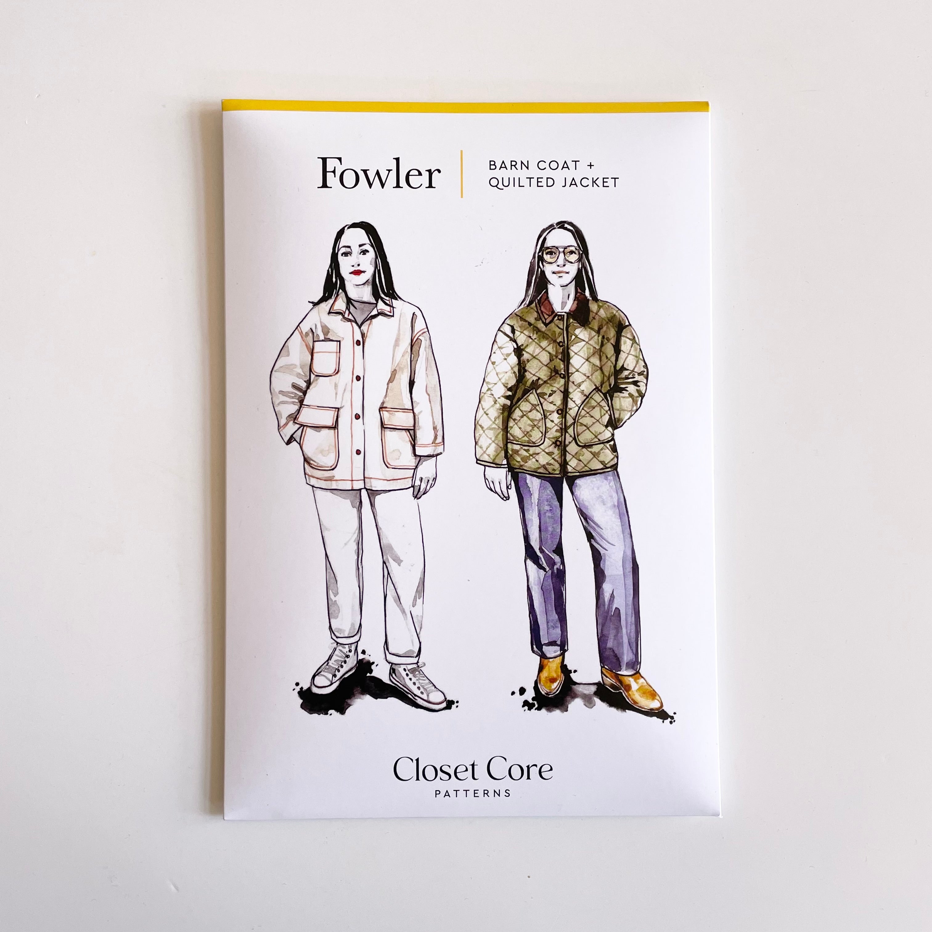 Closet Core Patterns : Fowler Barn Coat