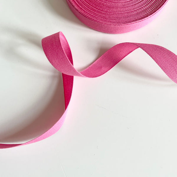 Studio Carta : Wide Tight Weave Cotton Ribbon - Fuschia