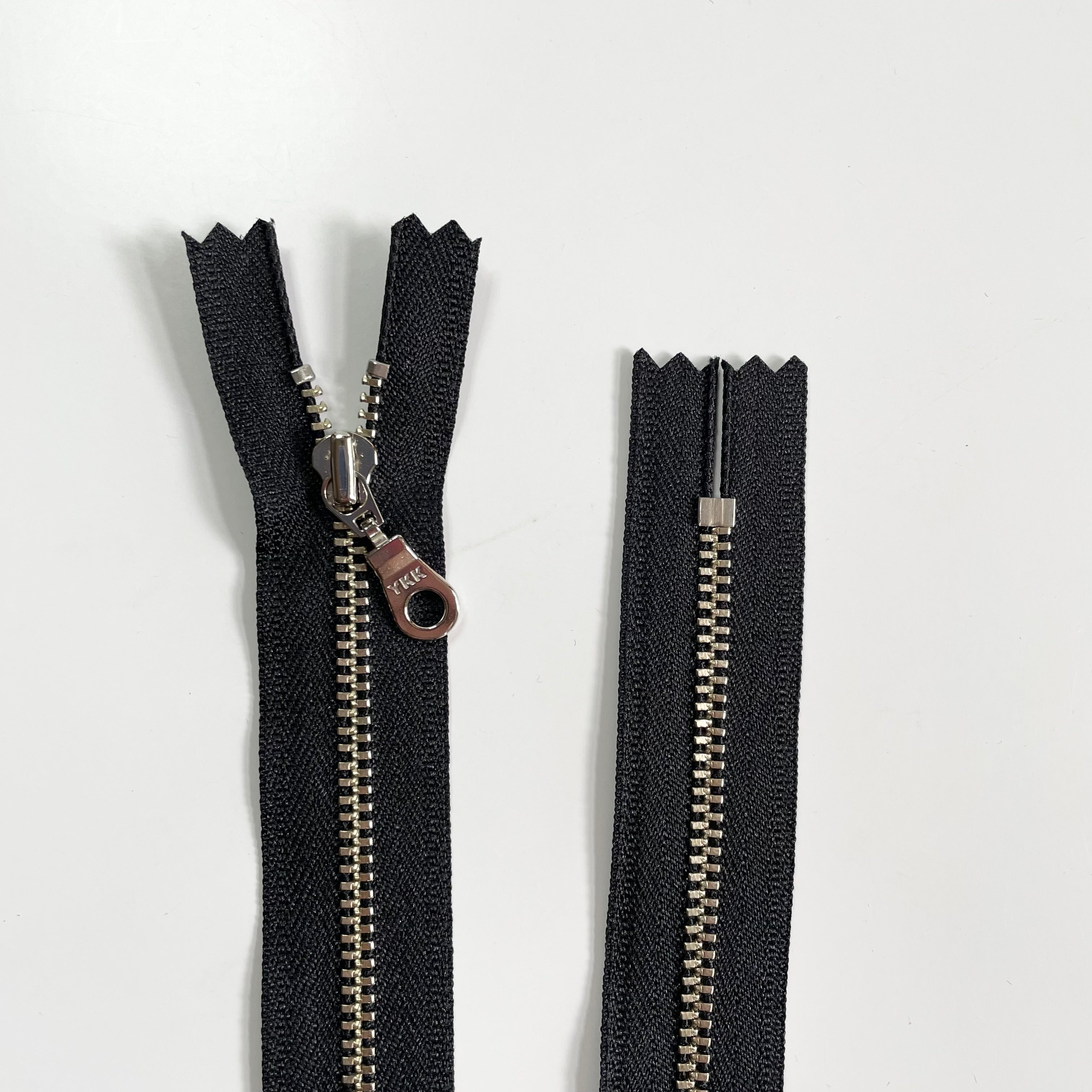 YKK Metal Donut-Pull Zipper - 12"