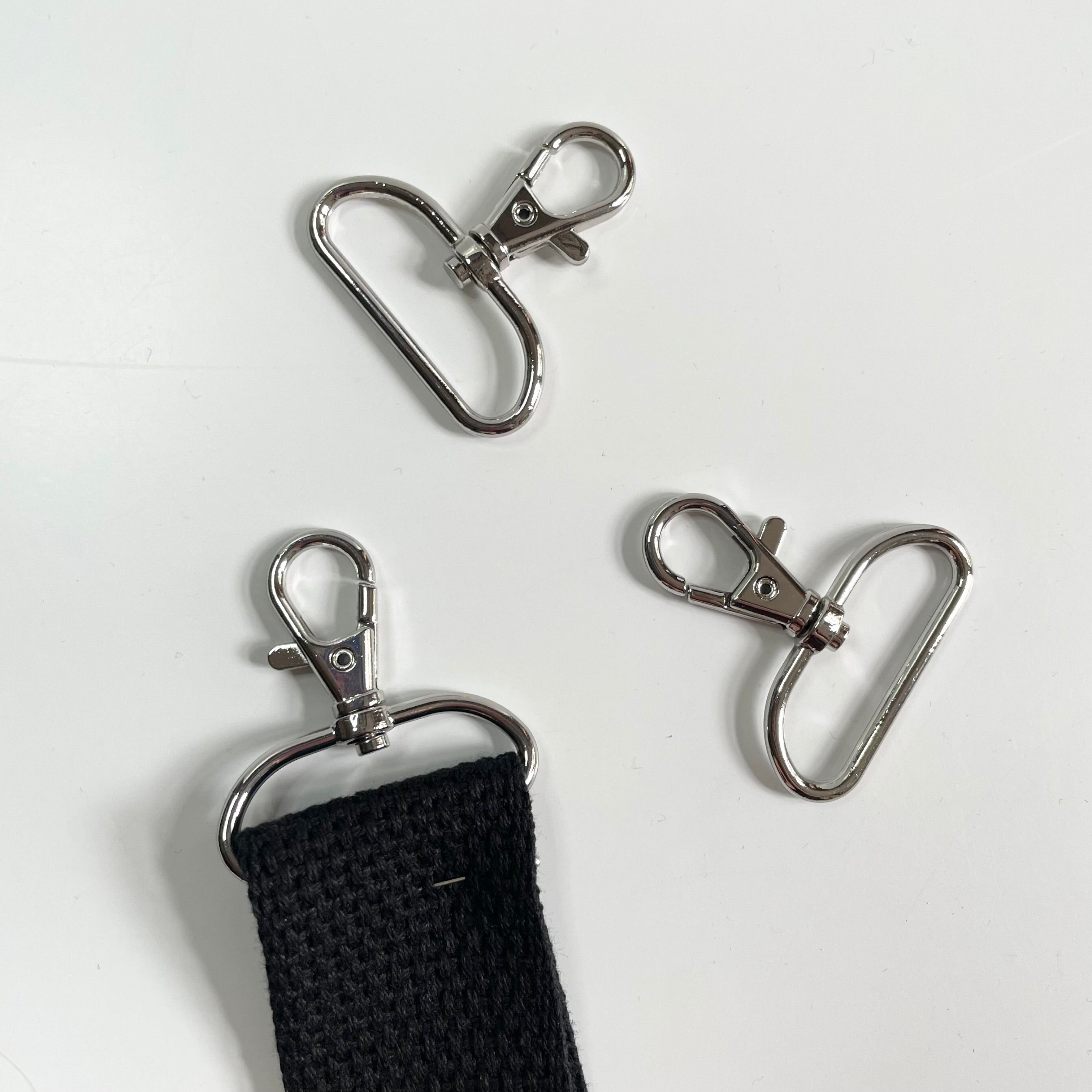 Swivel Trigger Snap Hooks - Nickel