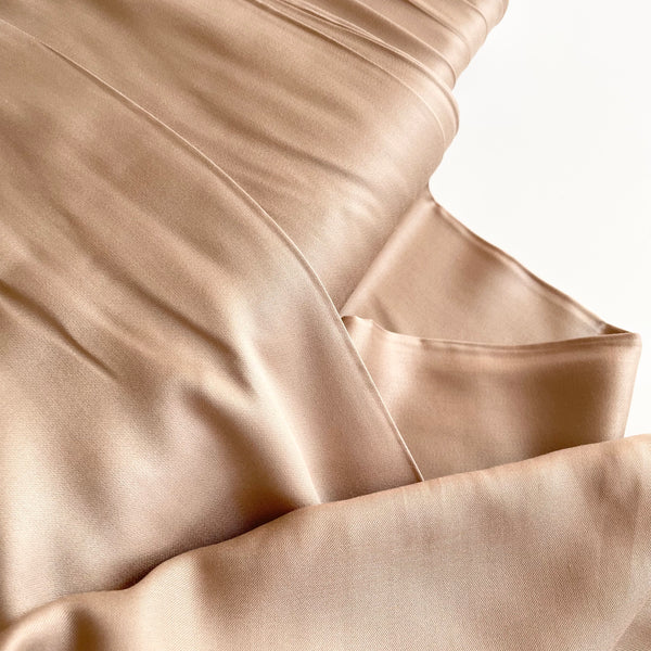 Ecovero Satin Rayon - Stucco