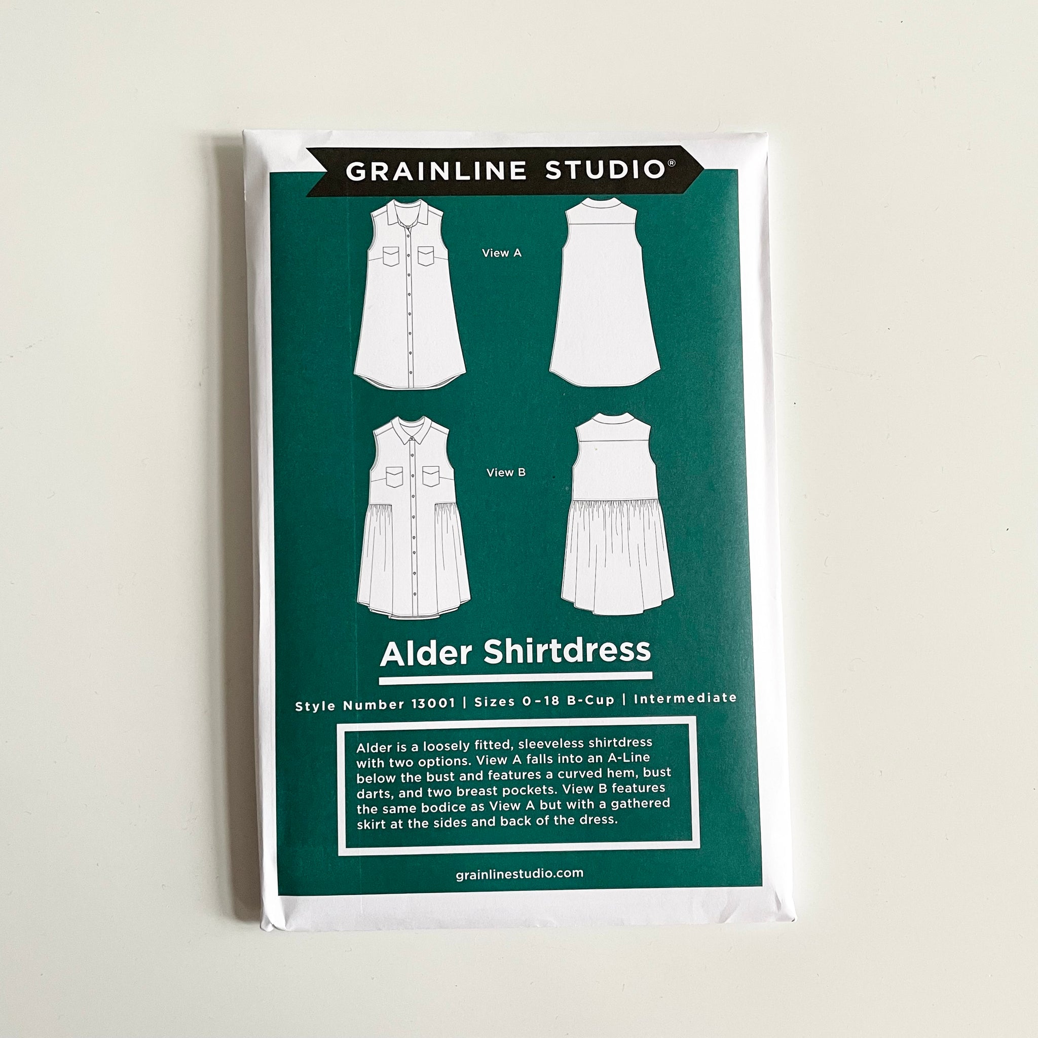 Grainline Studio : Alder Shirtdress