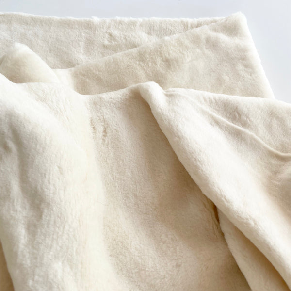 Organic Cotton Plush - Natural