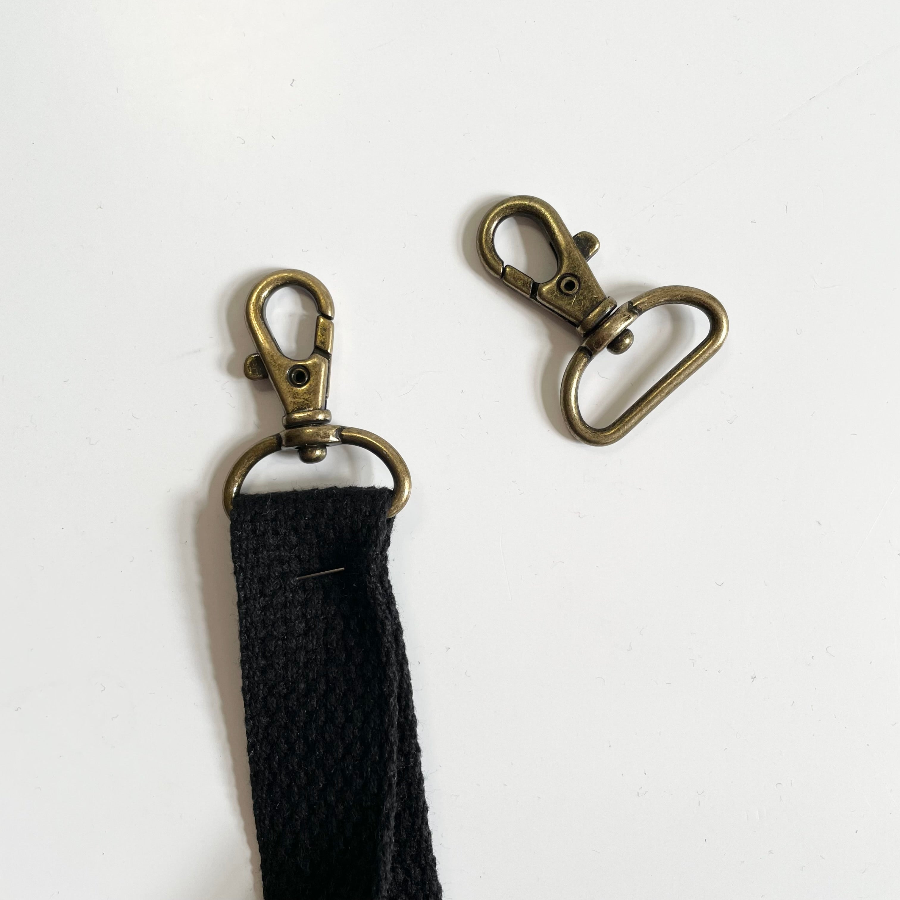 Swivel Trigger Snap Hooks - Antique Brass