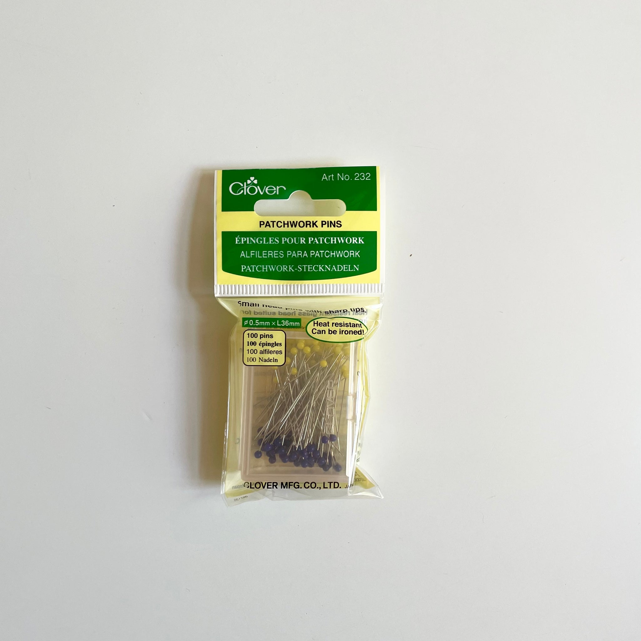 Clover Patchwork Pins