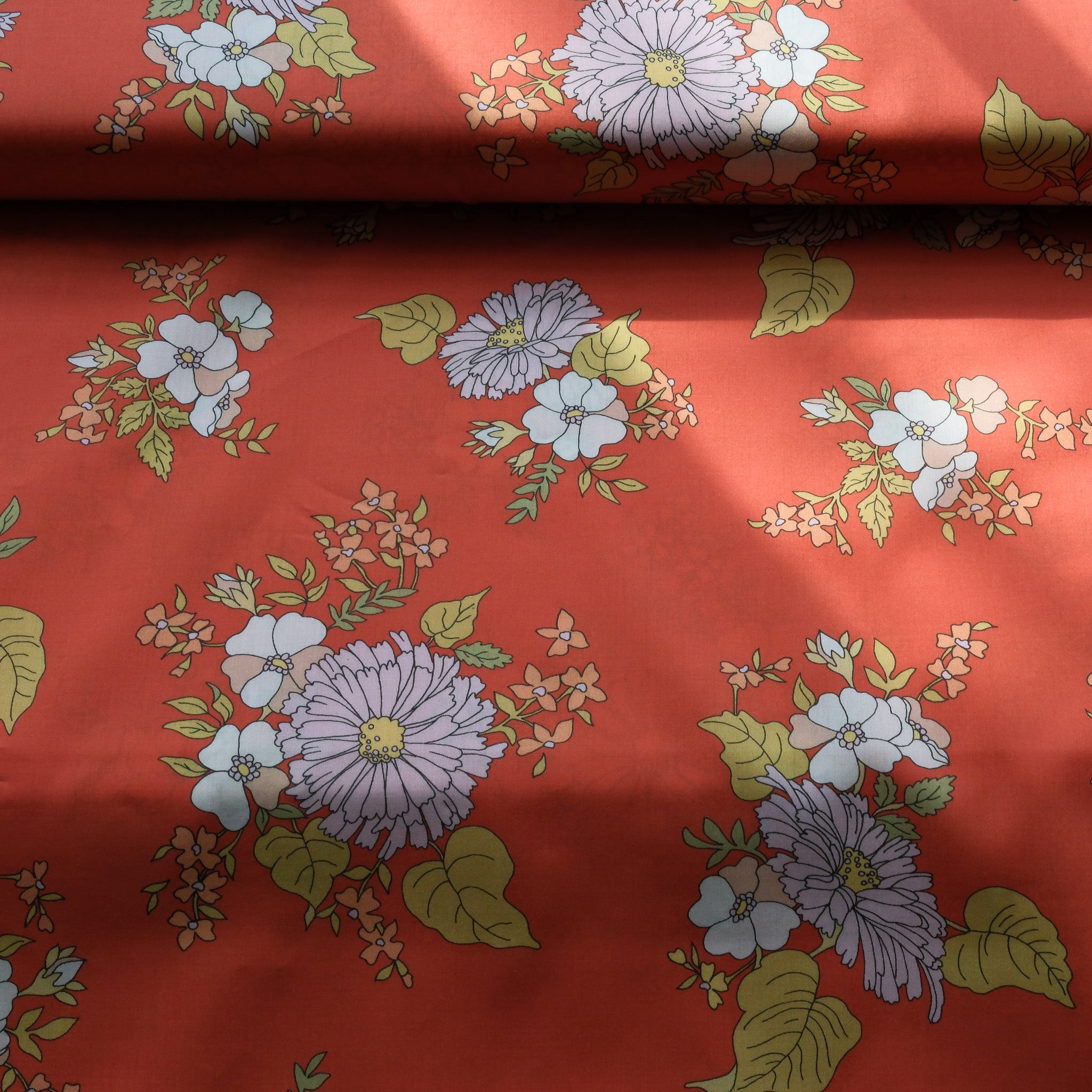Liberty Fabrics Garden Melody Collection : Tropical Sprig C