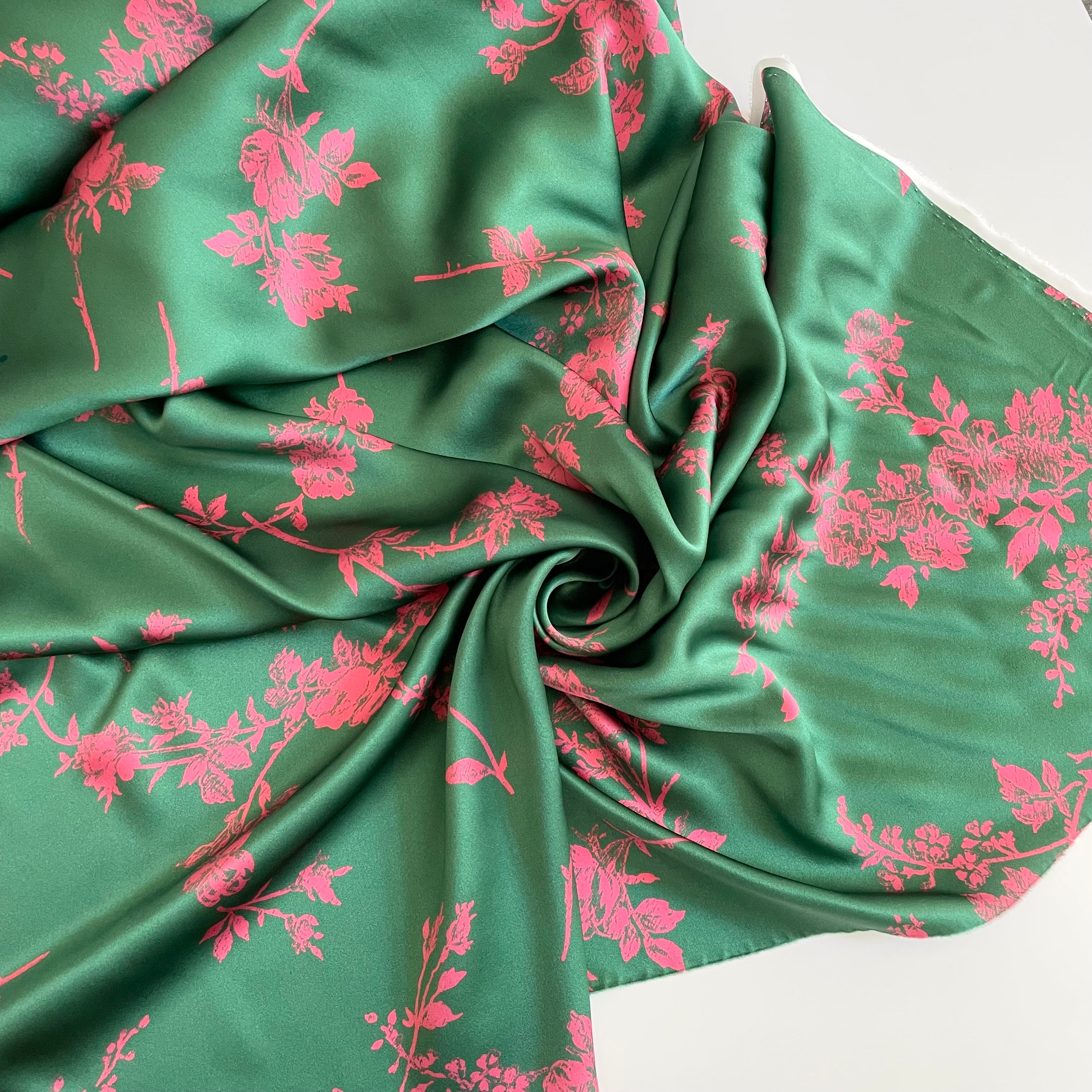 Liberty Fabrics Belgravia Silk Satin - Elizabeth Impression