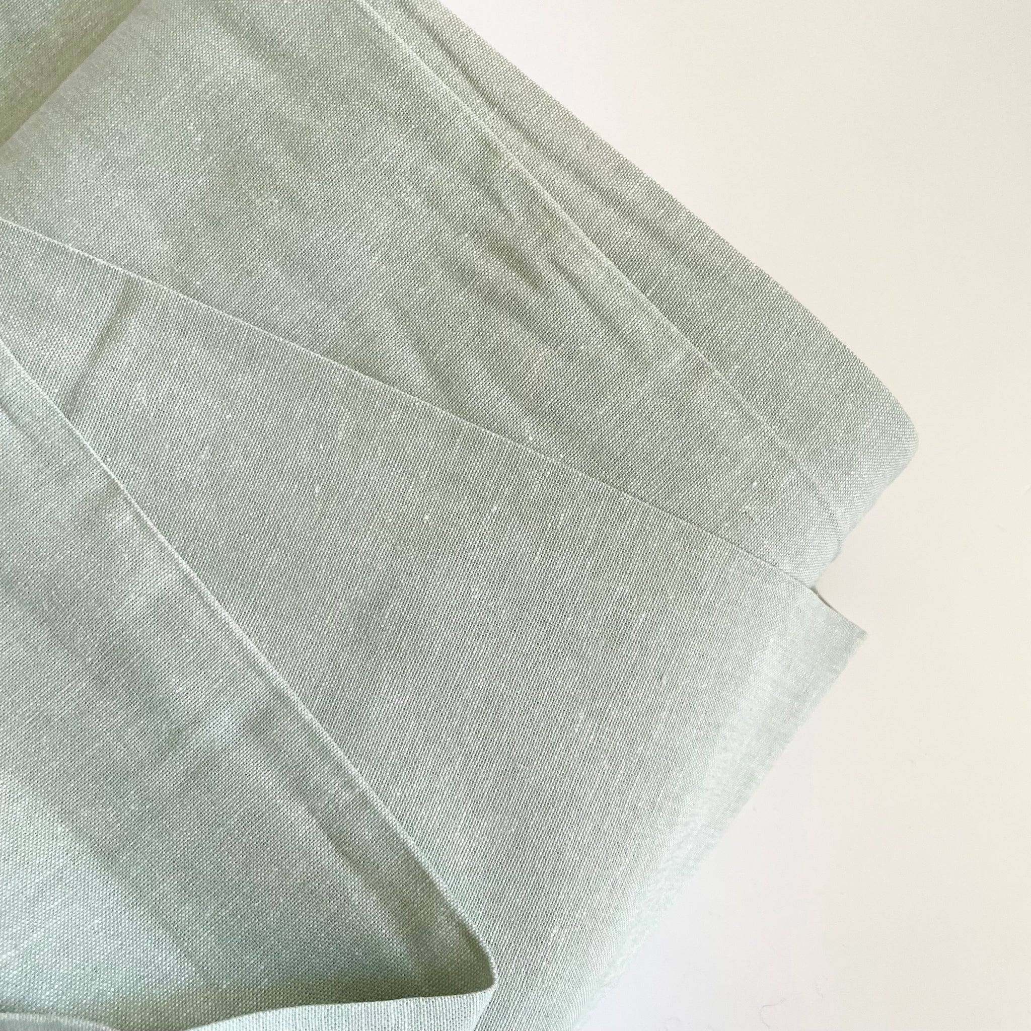 Robert Kaufman : Essex Linen / Cotton - Seafoam