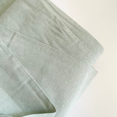 Robert Kaufman : Essex Linen / Cotton - Seafoam