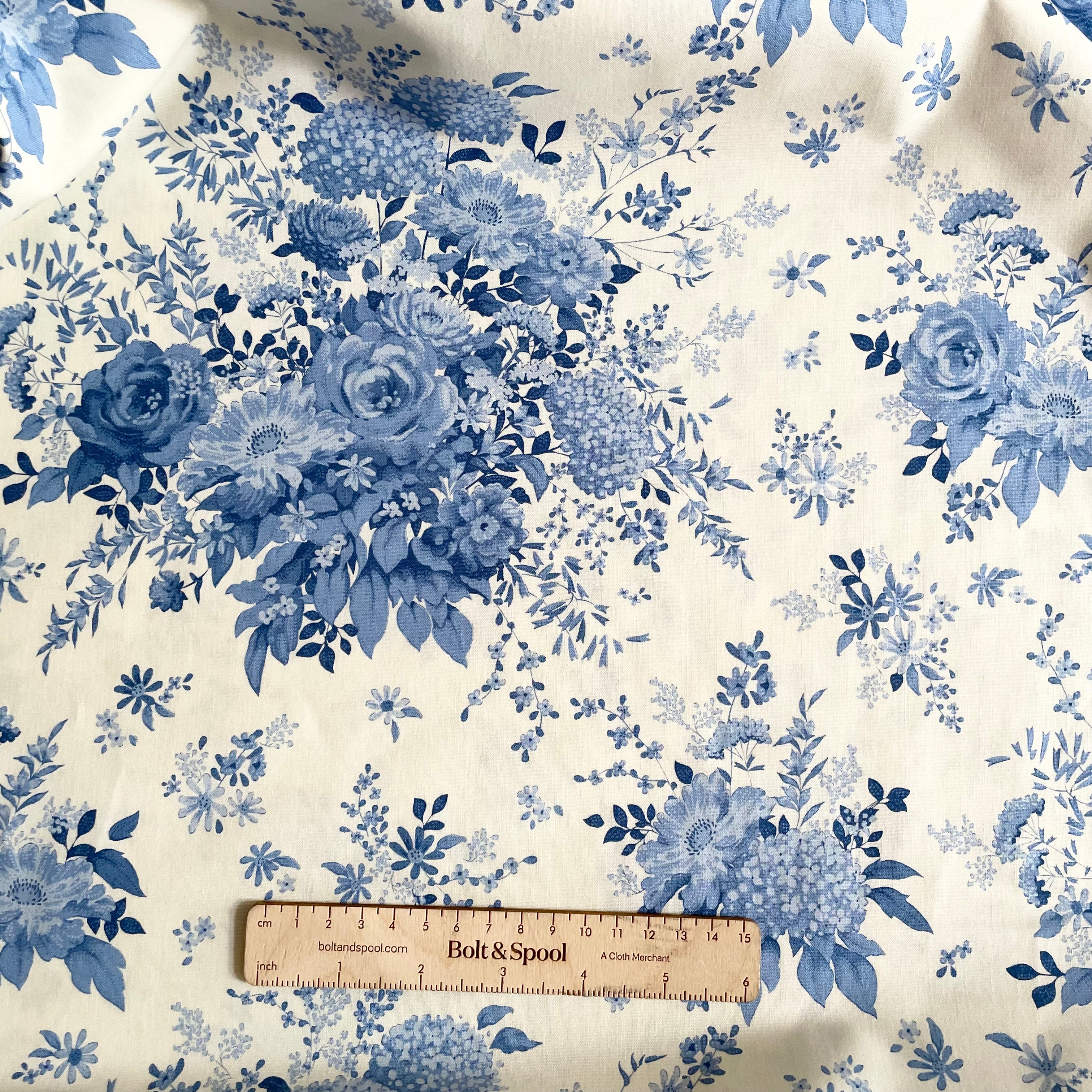 Tilda Fabrics : Something Blue - Wildgarden Blue