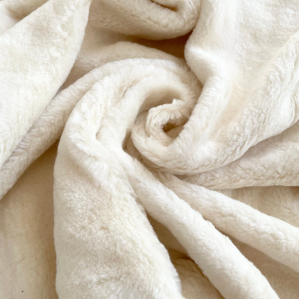 Organic Cotton Plush - Natural