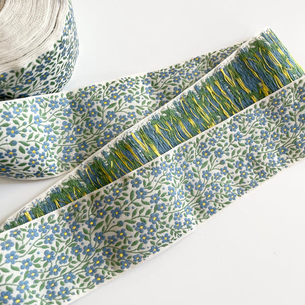 Kafka Ribbon : Forget Me Not Wide - Blue