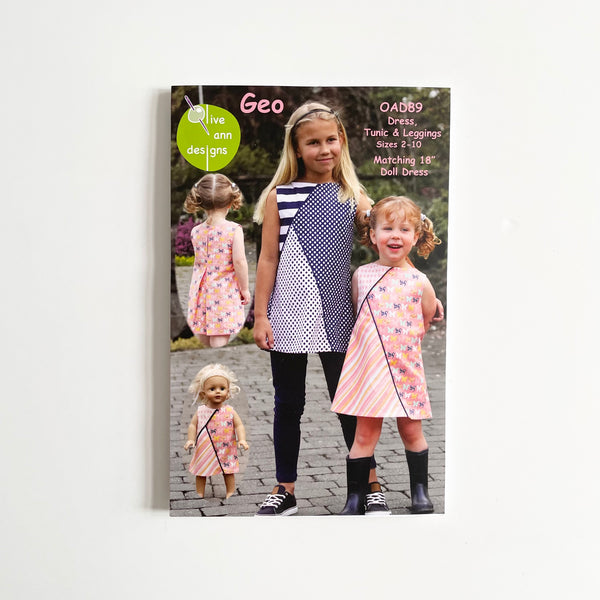 Olive Ann Designs : Geo Dress, Tunic, and Leggings