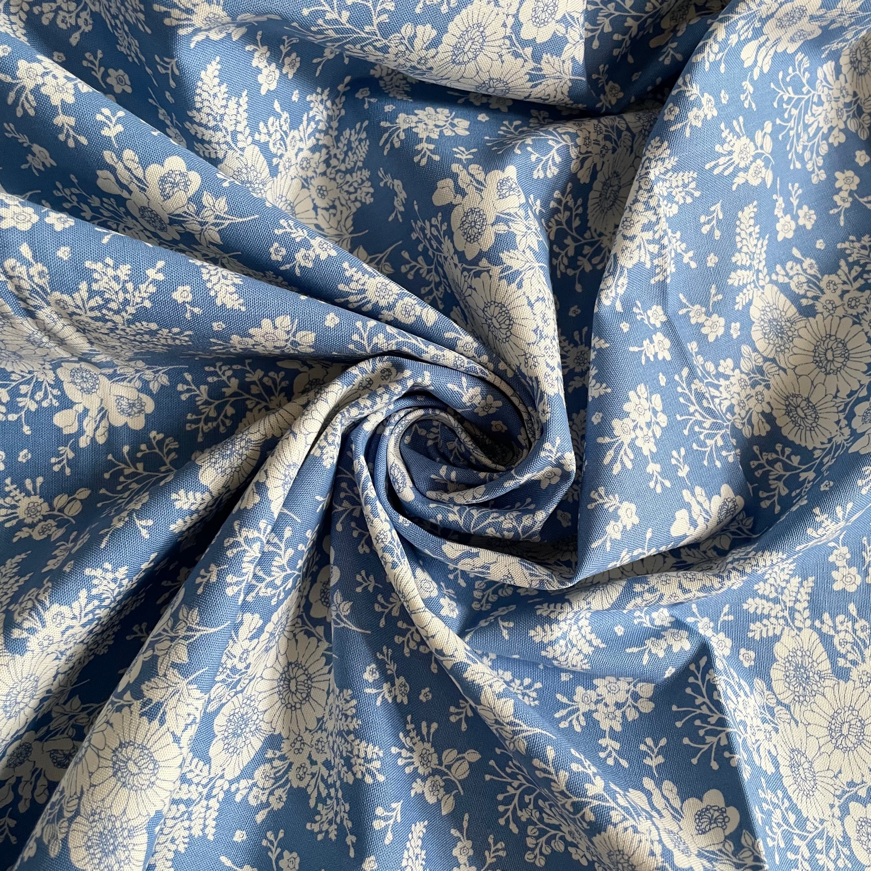 Tilda Fabrics : Something Blue - Isolde Cornflower