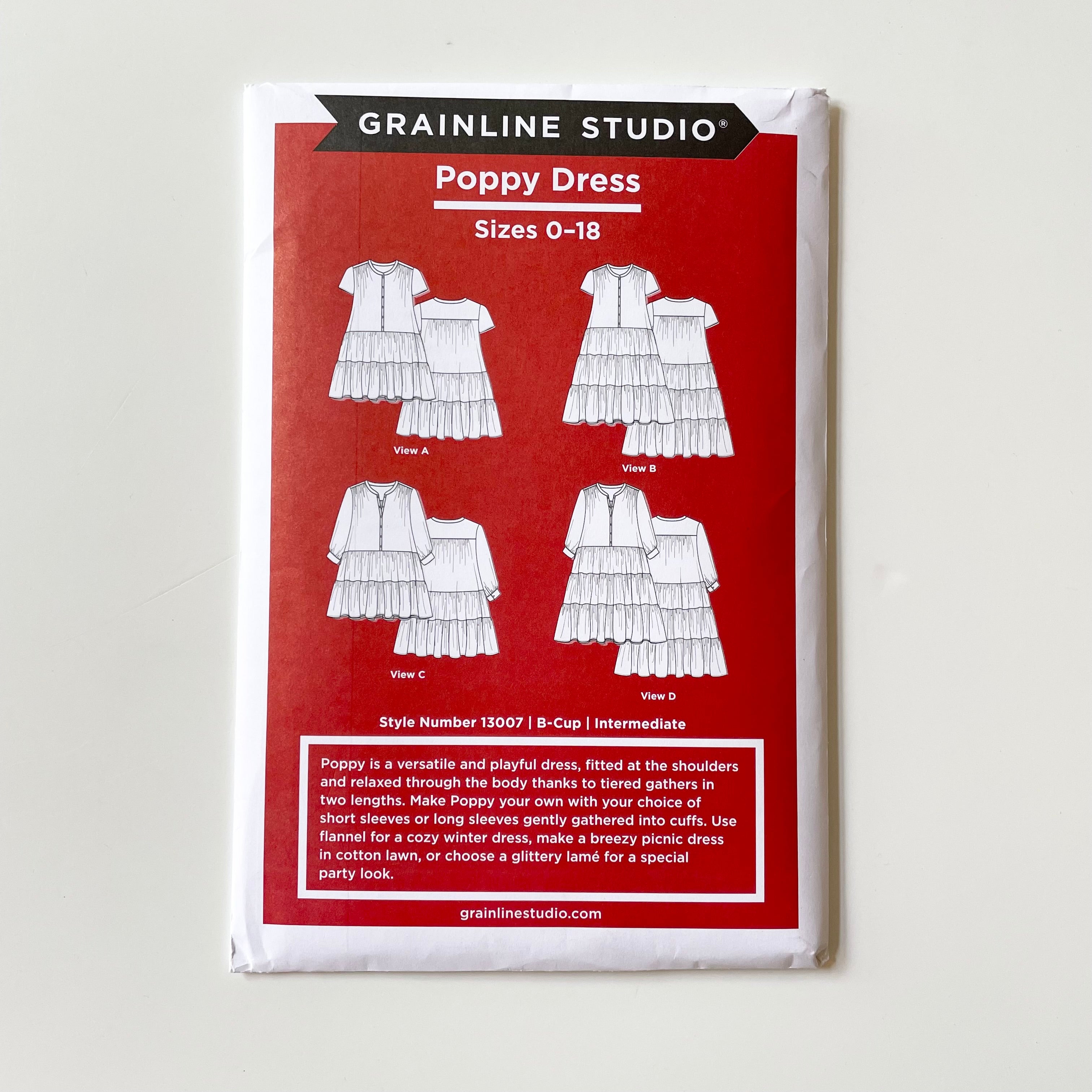 Grainline Studio : Poppy Dress