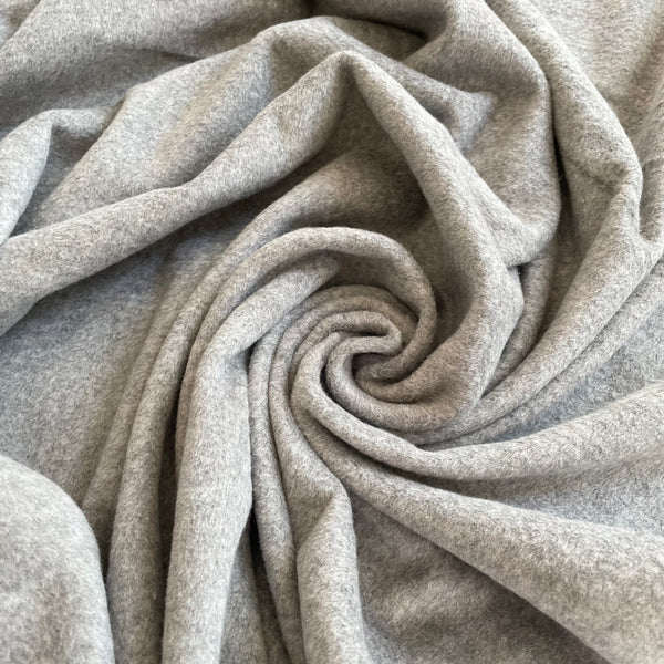 Cotton Fleece - Heathered Gray