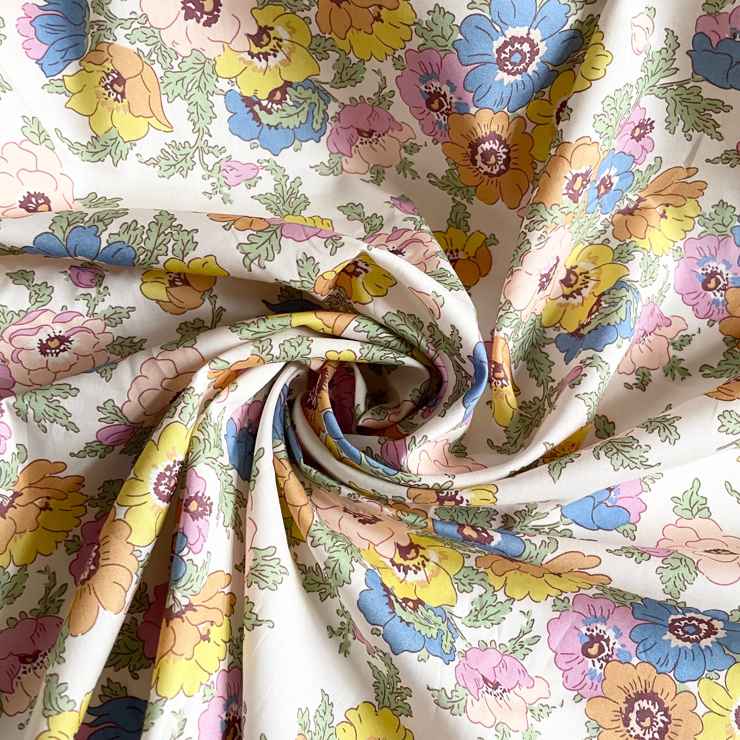 Liberty Fabrics Retold Collection : Madeleine A Tana Lawn